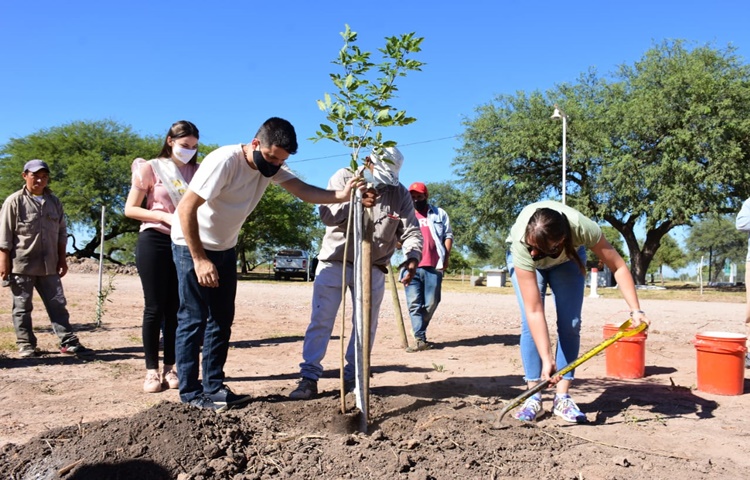 Jornada de forestación en el Complejo Ecológico Municipal - Radio Yancalla