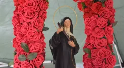 Celebración a Santa Rita: la comunidad católica regresa a los festejos presenciales