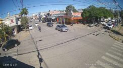 Las cámaras de seguridad permitieron aclarar qué pasó con la bicicleta cuya rueda quedó en el bicicletero