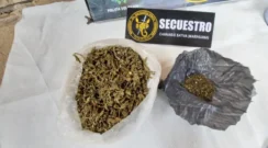 Un agente de seguridad y un empleado judicial detenidos por tenencia de droga en Sáenz Peña
