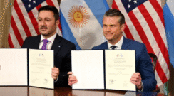 Argentina firmó un acuerdo con Estados Unidos para modernizar las Fuerzas Armadas