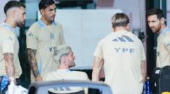 Argentina empezó con los entrenamientos en Estados Unidos