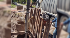 Sameep sigue ejecutando acciones del programa “rehabilitación del sistema cloacal” en Sáenz Peña