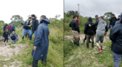 Hallan restos óseos que serían de Nelson David Gusak