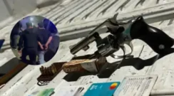 Disparaban desde un auto, los persiguió la policía y terminaron detenidos